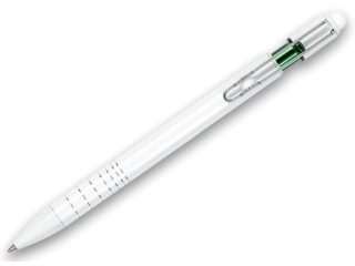 PENMATE DUGOPIS METALOWY WHITE TOUCH ZIELONY W OPAKOWANIU 50 SZT. [opakowanie=50szt]