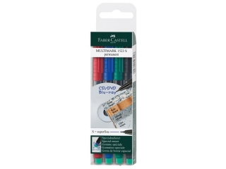 MULTIMARK OHP PERMANENTNY S 4 KOL. W ETU I FABER-CASTELL