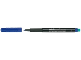 MULTIMARK OHP PERMANENTNY M NIEBIESKI FABER-CASTELL [opakowanie=10szt]