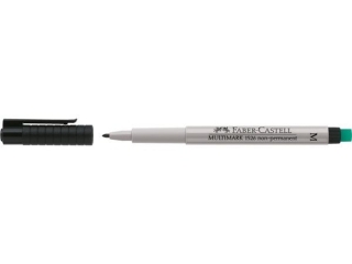 MULTIMARK OHP NIEPERMANENTNY M CZARNY FABER-CASTELL [opakowanie=10szt]