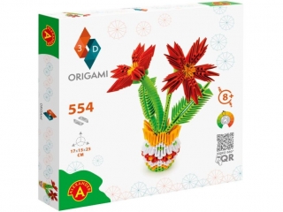 ORIGAMI 3D - KWIATY