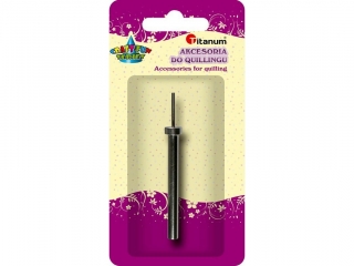 Igła do quillingu pojedyncza metalowa 50mm końcówka 15mm