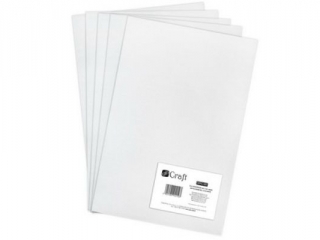 FILC POLIESTROWY A4, 5 SZT. WHITE