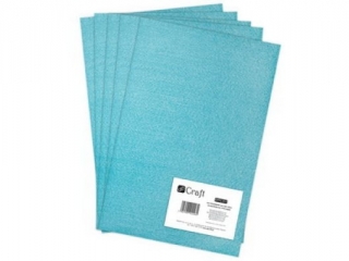 FILC POLIESTROWY A4, 5 SZT. AQUA