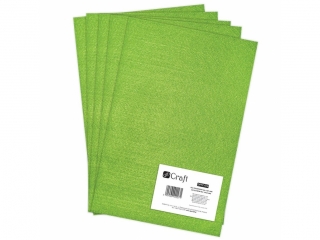 FILC POLIESTROWY A4, 5 SZT. LIME