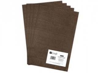 FILC POLIESTROWY A4, 5 SZT. BROWN