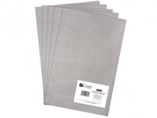 FILC POLIESTROWY A4, 5 SZT. LIGHT GREY