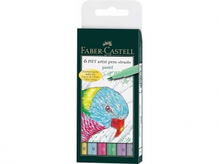 PITT ARTIST PEN PASTEL ETUI 6 SZT. FABER -CASTELL