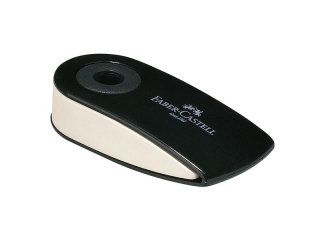 GUMKA SLEEVE MINI CZARNA FABER-CASTELL [opakowanie=24szt]