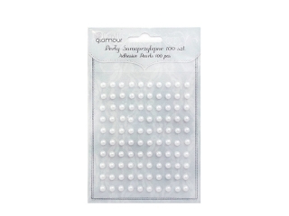 PERY SAMOPRZYLEPNE 5 MM, 100 SZT. OFF WHITE [opakowanie=5szt]