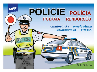 Kolorowanka MFP A5 Policja