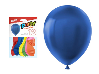 Balon dmuchany M standard 12szt 23 cm mix