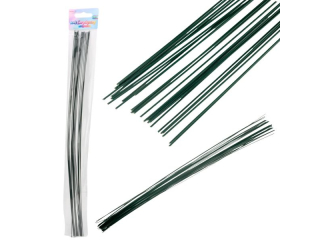 Drut na �odygi kwiatowe rozmiar: 0, 9 mm x 45 cm ilo�� w opakowaniu: 25 szt