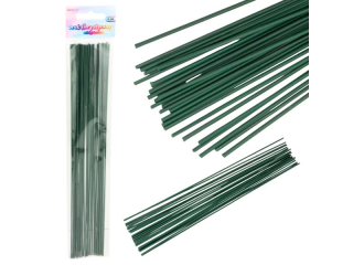 Drut na �odygi kwiatowe rozmiar: 2 mm x 30 cm ilo�� w opakowaniu: 25 szt