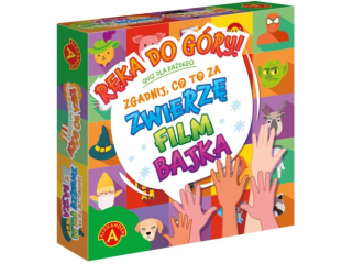 GRA PLANSZOWA QUIZ RKA DO GRY - ZWIERZ, FILM, BAJKA