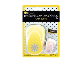 DZIURKACZ OZDOBNY 3, 7CM STOKROTKA