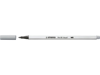 STABILO Pen 68 brush szary zimny redni 568/95 (opakowanie=10szt)