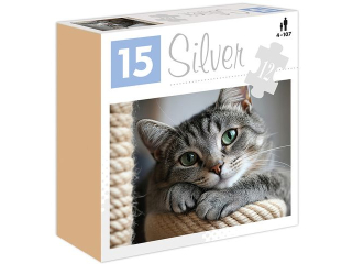 PUZZLE 12 EL. SILVER KOT