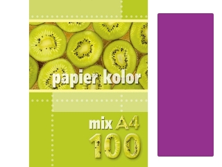 Papier (jk) A4-100 purpurowy