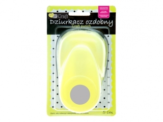 DZIURKACZ OZDOBNY 5 CM KOŁO 2 (4, 4 cm)