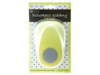 DZIURKACZ OZDOBNY 6, 3CM KOŁO