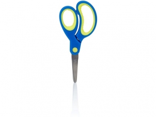 Noyczki szkolne 13 cm z ergonomicznym uchwytem i podziak ASTRA - 24 szt. display (5%)