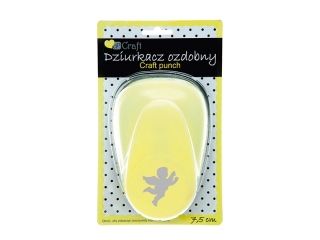 DZIURKACZ OZDOBNY 7, 5CM ANIOŁEK
