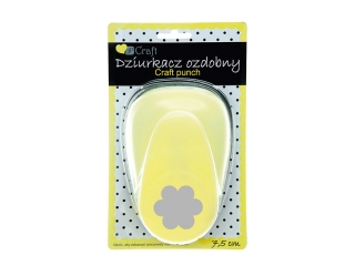 DZIURKACZ OZDOBNY 7, 5CM KWIATEK