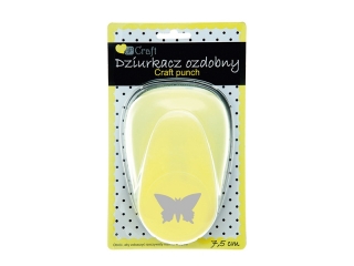 DZIURKACZ OZDOBNY 7, 5CM MOTYL 2