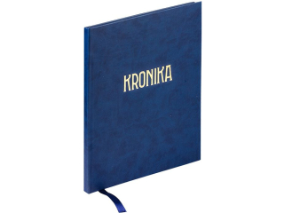 Kronika A4 120 kartek granatowa