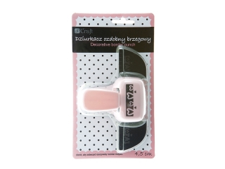 DZIURKACZ OZDOBNY BRZEGOWY 4, 5CM SERCA