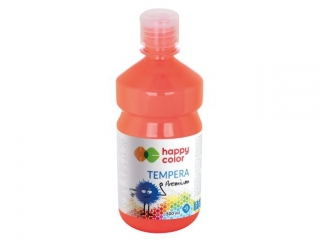 Farba tempera Premium, 1000ml, koralowy, Happy Color