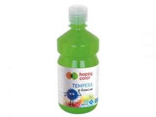 Farba Tempera Premium, 1000ml, zielona oliwka, Happy Color