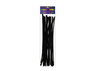 DRUCIKI KREATYWNE 30 CM CZARNE, 25 SZT. [opakowanie=6szt]
