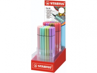 Flamaster STABILO Pen 68 display 80 szt. (nowe kolory 2021) - Nowo¶ci Promocja Targowa Stabilo