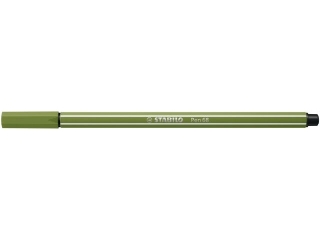 Flamaster STABILO Pen 68 ziele mchu [opakowanie=10szt]