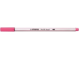 Flamaster STABILO Pen 68 brush rowy [opakowanie=10szt]