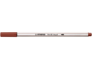 Flamaster STABILO Pen 68 brush sjena [opakowanie=10szt]