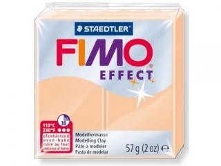 Kostka FIMO effect 57g, brzoskwiniowy pastelowy, masa termoutwardzalna, Staedtler