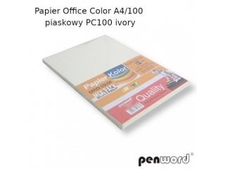 PAPIER OFFICE COLOR A4/100 PIASKOWY PC100 IVORY