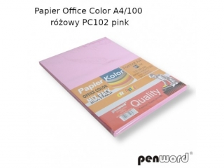 PAPIER OFFICE COLOR A4/100 RӯOWY PC102 PINK