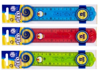 Linijka 15 cm FLEXI ASTRA - 1 szt. opp bag (6%)