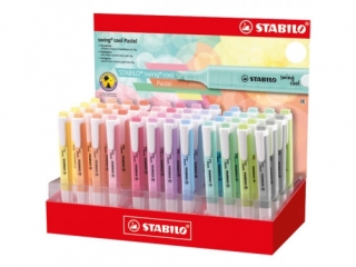 Zakreślacz STABILO swing cool pastel display 48 szt.