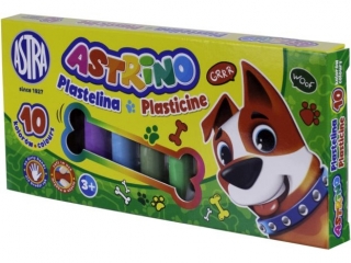 Plastelina Astrino10 kolorw (11.14 proc.) ASPROM