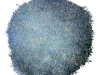 Pompony poliestrowe 25mm 30szt. biae TITWLK