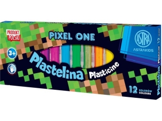Plastelina Pixel One 12 kolorów (20.57 proc.)