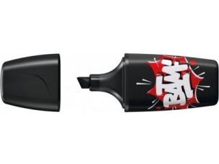 Zakrelacz STABILO BOSS MINI by Snooze One czarny [opakowanie=10szt]