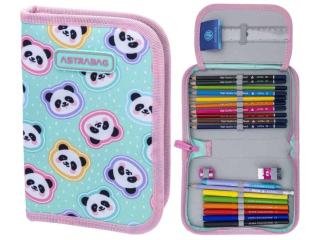 Pirnik pojedynczy jednoklapkowy z wyposaeniem ASTRABAG MINTY PANDAS, AC11