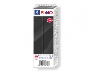 Kostka FIMO soft 454g, czarny, masa termoutwardzalna, Staedtler