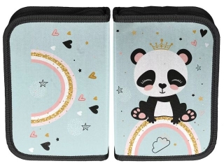 Piórnik bez wyposażeniaPASO PANDA PP24PN-P001BW 19, 5x13x3, 5